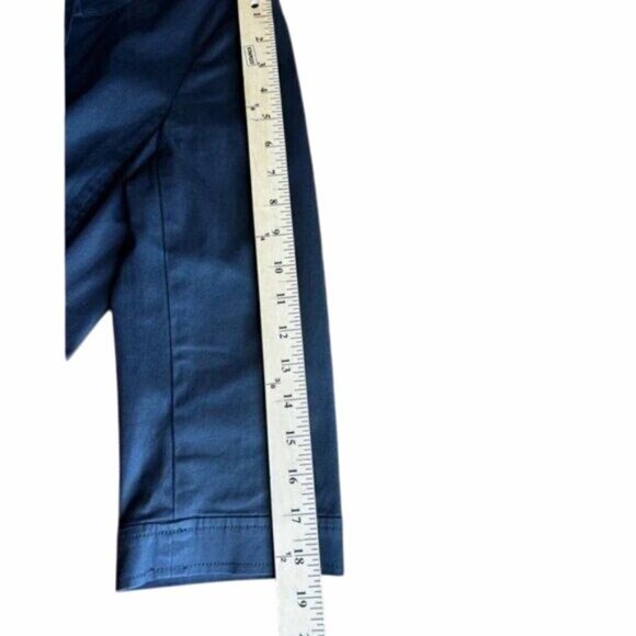 Talbots Womens Black Ruffle Front Blazer Jacket Size 8 - Picture 9 of 11